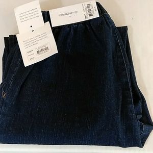 CLASSIC CROFT&BARROW LADIES JEAN'S SIZE 6P AVERAGE